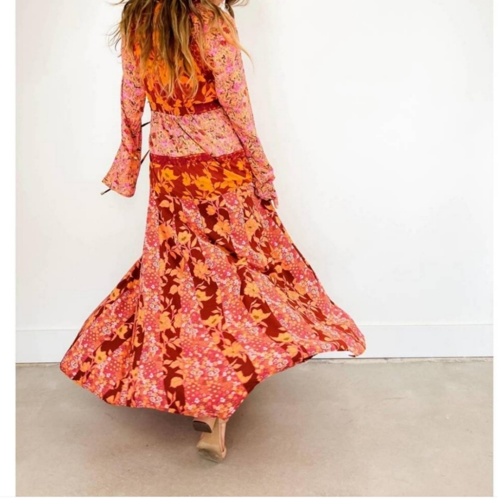 Free People Tilda Wrap Maxi Dress - Picture 16 of 16